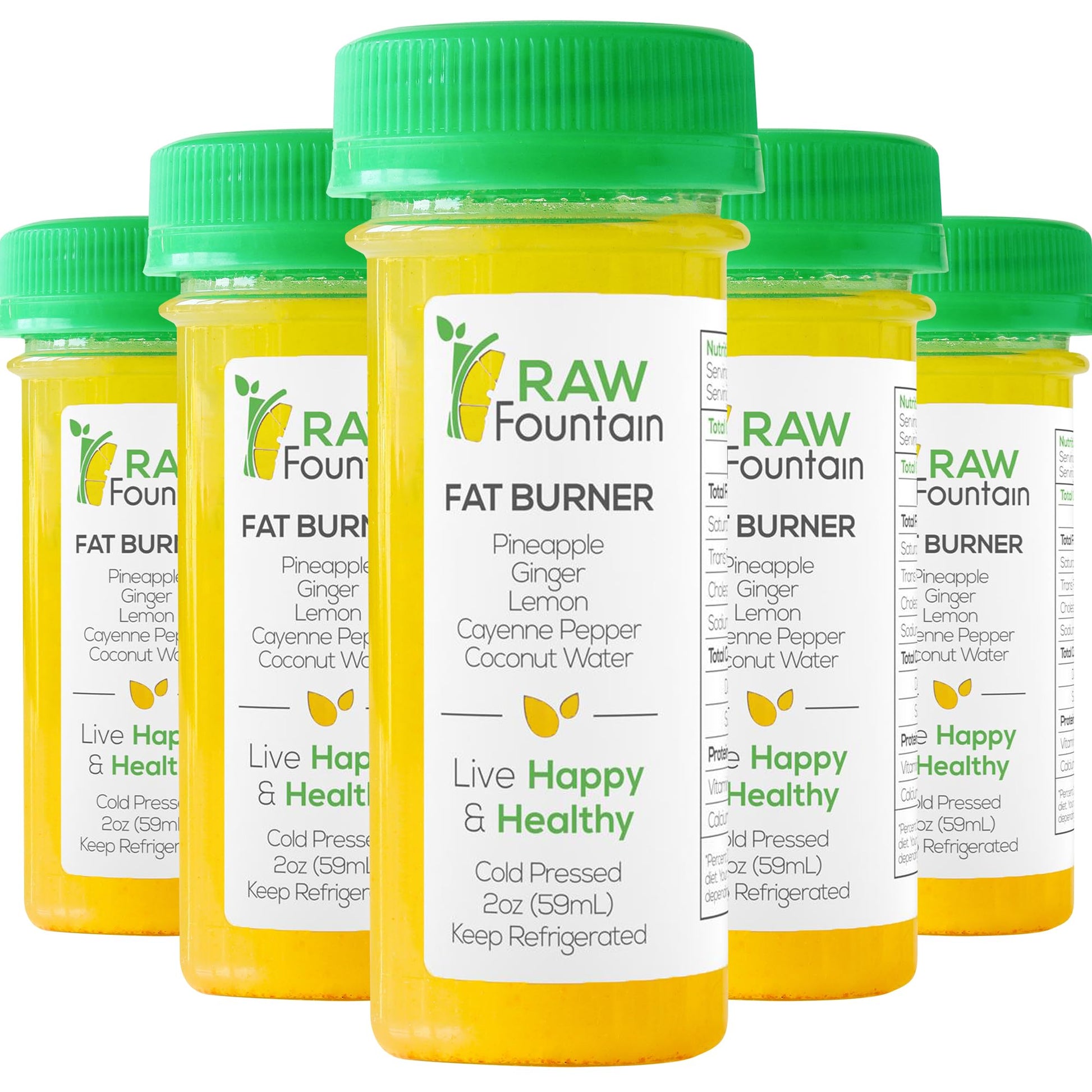 20 Immunity Shots W/Ginger, Lemon, Cayenne Pepper, Pineapple 2Fl Oz, Packed W/Vitamin C, Raw & Cold Pressed, Unpasteurized, Boos
