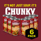 Campbell’s Chunky Soup Classic Chicken Noodle & Chicken Sausage Gumbo, 18.7 Oz (Pack of 6)