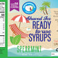 Hypothermias Shaved Ice & Snow Cone Syrup - BPA-Free Plastic Bottle Quart (32 Fl. Oz) - Spearmint - Non-GMO 100% Pure Cane Sugar