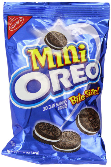 Oreo Miniature Cookies, 1.5-Ounce Units (Pack of 60)