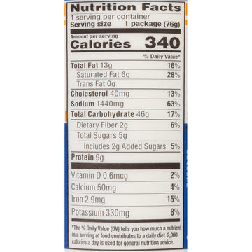 Nissin Cup Noodles Soup Seafood Flavor, 2.68 oz (Pack of 6)