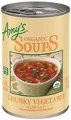 Amys Soup  Vegan Chunky Vegetable Soup  Gluten Free  Made with Organic Vegetables  Canned Soup  14.3 Oz