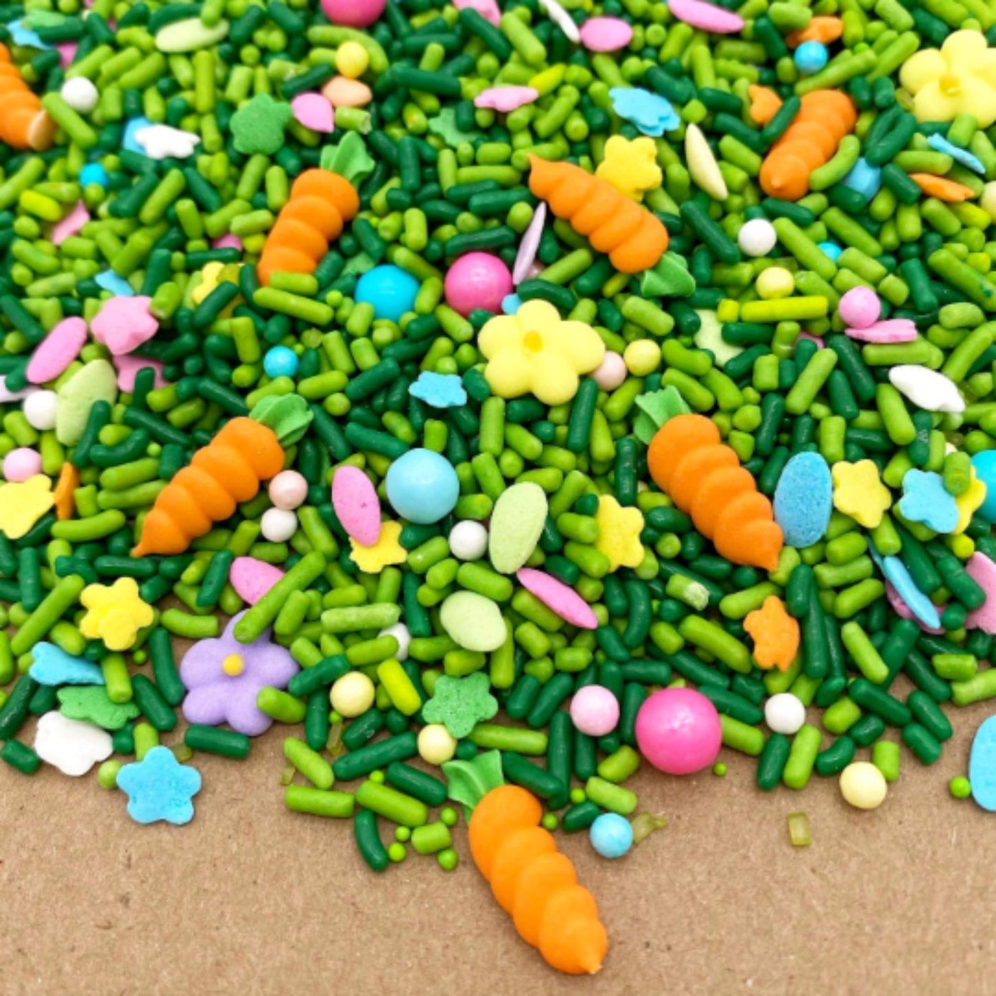 Hoppy Easter Sprinkle Mix By Simply Sucr   | Easter | Edible Sprinkles | 4 Oz. 8Oz. 16 Oz. 24 Oz. | Bulk | (8 Oz Jar)