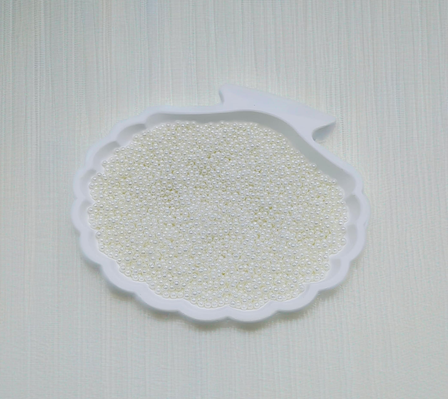 Edible White Pearl Sugar Sprinkles Candy 2mm Mini Pearls Cake Decorations Cupcake Toppers Cookie Decorating Perfect for Wedding