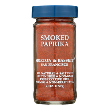 Morton & Bassett Smoked Paprika Spice, Salt-Free, Non-GMO, 2oz
