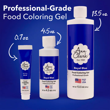 Ann Clark Royal Blue Food Coloring Gel .70 Oz. (20 G) Made In Usa