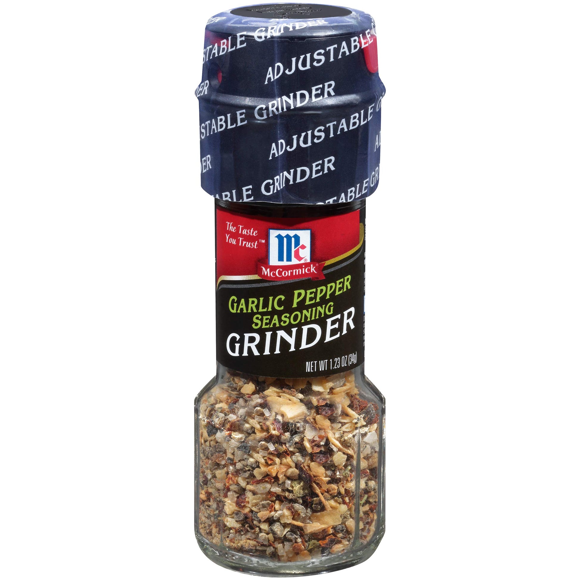 Mccormick Garlic Pepper Seasoning Grinder, 1.23 Oz(3Pack)