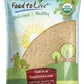 Food To Live Organic Unhulled Sesame Seeds, 8 Pounds — Non-Gmo, Whole Natural Raw White Sesame Seeds, Kosher, Vegan, Bulk, Rich In Dietary Fiber, Protein, & Iron. Crunchy Texture. Great For Baking.