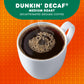 Dunkin Decaf Ground Coffee  Medium Roast  18 Ounce Bag
