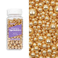 Cobakey Bright Gold Sprinkles For Cake Decorations 3.52 Ounce Gold Metallic Pearl Sugar Sprinkles For Cupcake Toppers Wedding Pa
