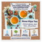 Fermentaholics Organic Dried Rose Hips for Kombucha Brewing, 4 Ounce