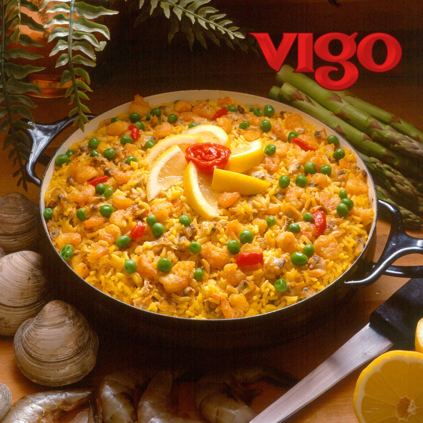 Vigo Authentic Saffron Yellow Rice, Low Fat, 5oz (Pack of 6)
