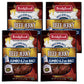 Bridgford Beef Jerky Honey BBQ - High Protein Snack, 6.2 oz Pack of 4, Naturally Smoked, Ready to Eat, Ideal for On-the-Go Snacking