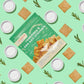 Unbothered Foods Rosemary & Sea Salt Sourdough Crackers - Gut-Friendly & Easy to Digest, Non-GMO, No Added Sugar, Nut-Free, Perf