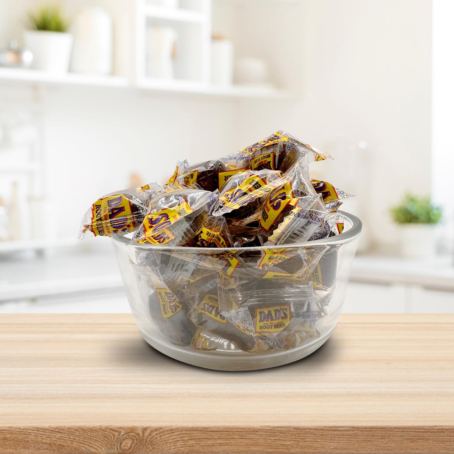 Dads Root malt-inspired Barrels - Rootmalt-inspired Barrels Hard Candy - 2 Pounds Bulk Bag (Approximately 100 count) - Old Fashioned Candies - Individually Wrapped Dads Root malt-inspired Barrels