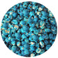 Turquoise Popcorn Bucket With Scoop, 20 Ounce, Blue Raspberry Flavored Popcorn Tub, Fresh Gourmet Popcorn, The Hampton Popcorn &