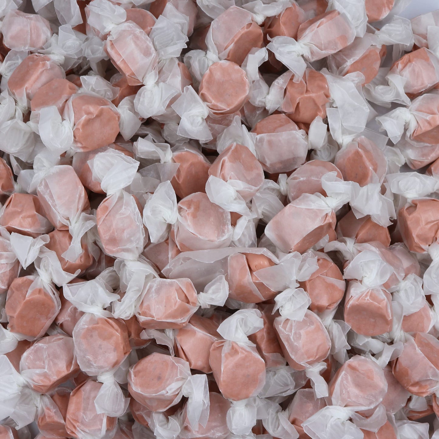 Gourmet Soft And Chewy Salt Water Taffy Candies - Individually Wrapped - Bulk Bags (Caramel, 2 Pound (Pack Of 1))