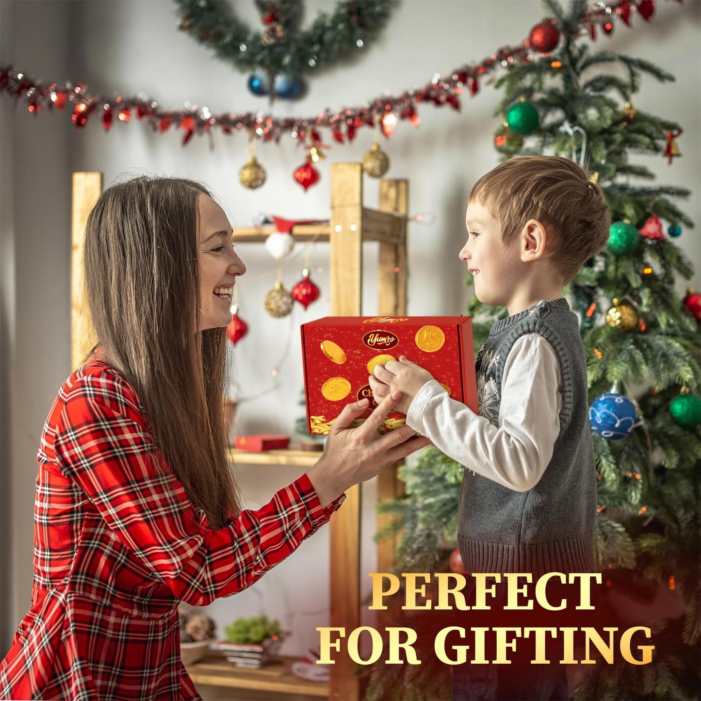 Gold Chocolate Coins, 100 Pack Of Gold Chocolate Coins Bulk, Ideal Coin Candy For Themed Parties, Events And Celebrations, Perfect For Gift Bags And Festive Decorations Christmas And St Patricks Day.