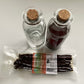 FITNCLEAN Vanilla Beans - 12 Organic Madagascar Grade A Whole Pods, 6-7.5, NON-GMO, Ideal for Chefs and Baking
