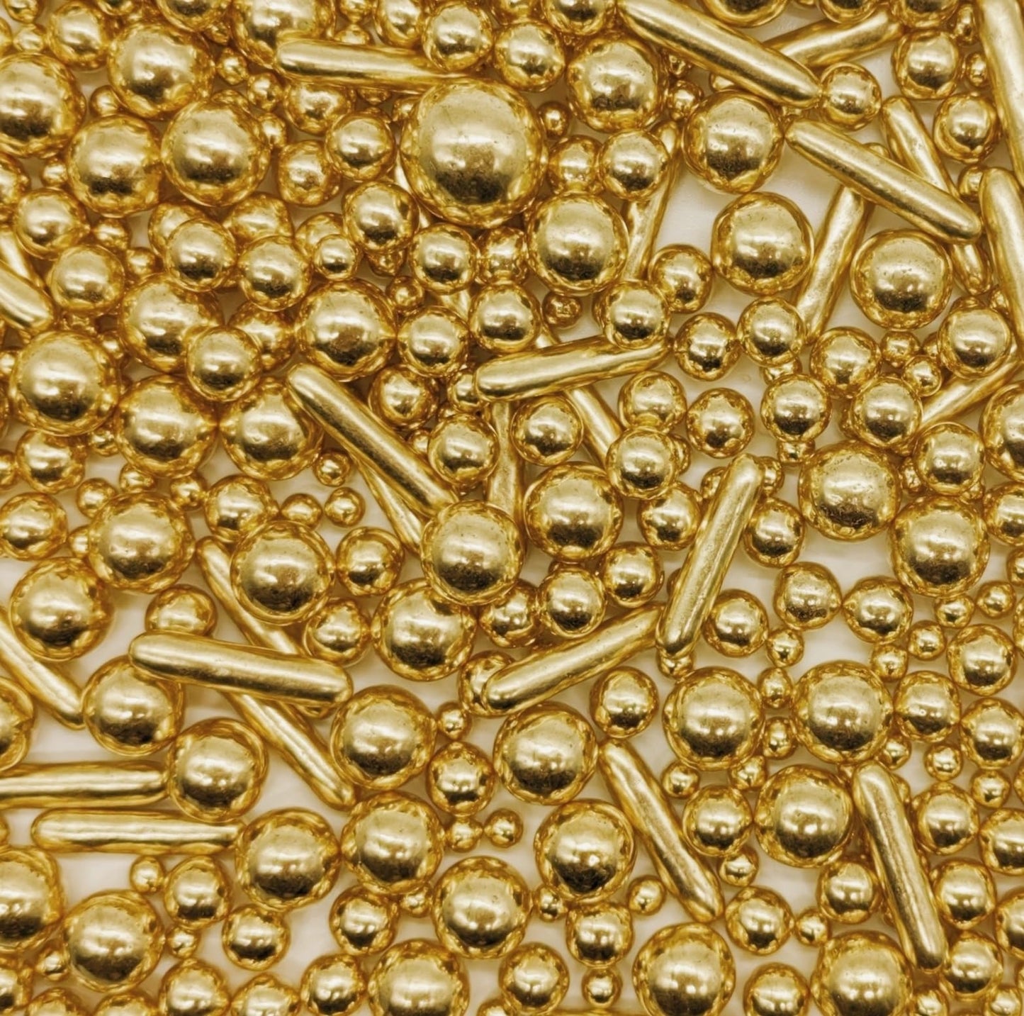 Super Gold Sprinkles Candy Mix Size Edible Pearls Cake Decorations Cupcake Toppers Cookie Decorating Perfect For Wedding Party V