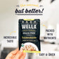 Wella Gluten-Free Oatmeal Alternative Hot Cereal, Snickerdoodle Flavor, 1.6 oz (Pack of 5)