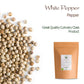 White Peppercorns Whole Pepper - White Peppercorn Spice - White Peppercorns For Grinder Whole White Pepper Peppercorns White Pep