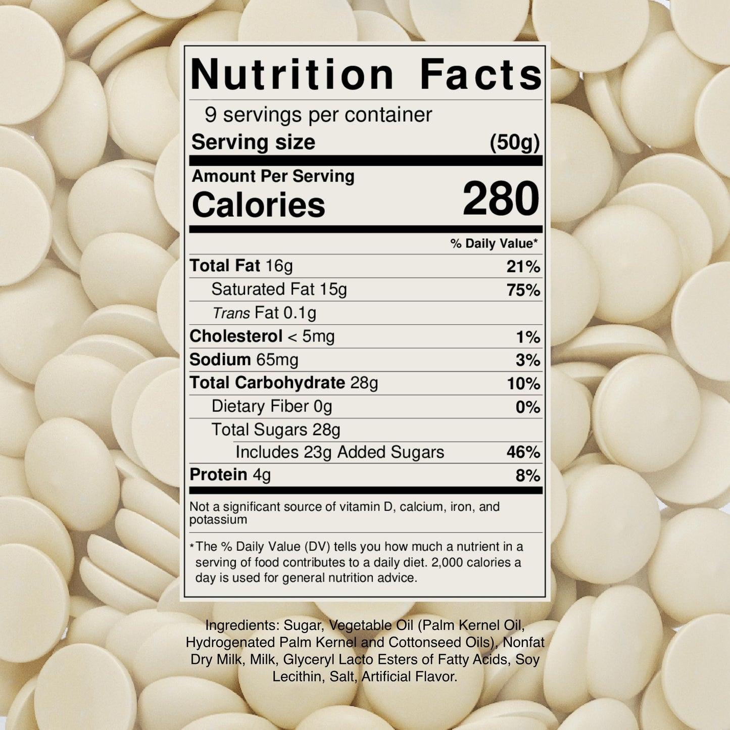 Merckens White Chocolate Melting Wafers by Cambie  White Melting Chocolate  Candy Melts & Baking Chocolate  For Dipping  Covering  Desserts & Baking  1 lb