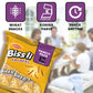 Osem Bissli Crunchy Falafel Wheat Snack, 1.23oz Bags (Pack of 12) - Kosher, No Artificial Colors or Preservatives - Perfect for