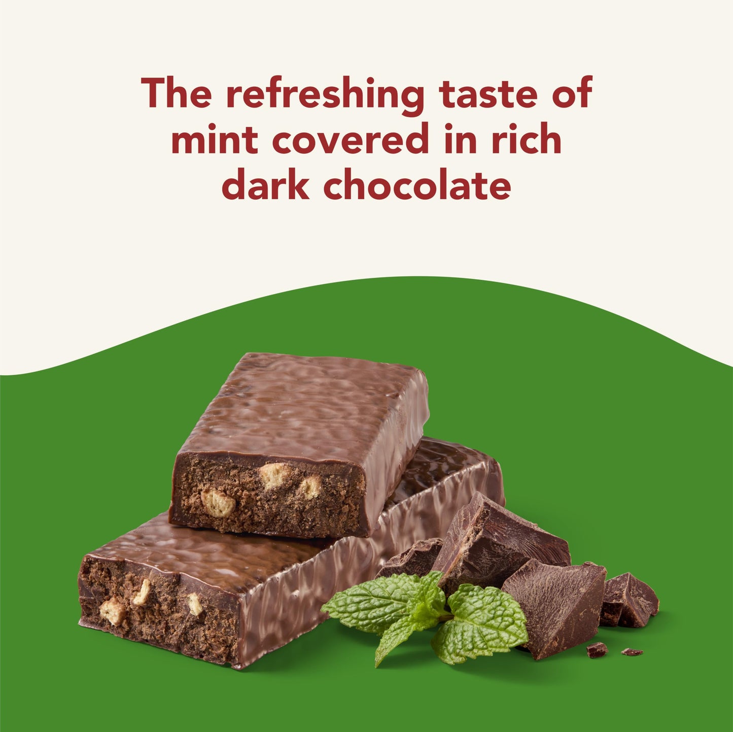 think! Vegan/Plant Based High Protein Bars - Chocolate Mint, 13g Protein, 5g Sugar, No Artificial Sweeteners, Non GMO Project Ve