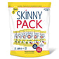 Skinnypop Popcorn, Gluten Free, Non-Gmo, Healthy Snacks, Skinny Pop Dairy Free White Cheddar Popcorn Snack Packs, 065 Oz Individ