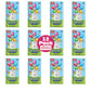 Douzzle Windmill Candy Pop Spinner, 5 Flavors In Every Pop, Fun Lollipop (12 Count, Pack Of 1) Individually Wrapped Candies, Bir