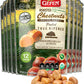 Gefen Organic Whole Peeled And Roasted Chestnuts, 5.2Oz (12 Pack) | Chestnuts Peeled And Ready To Eat | Great For Cooking & Baking | Gluten Free | Kosher