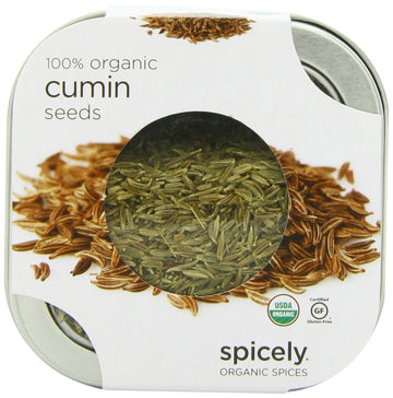 Spicely Organic Cumin Whole - Tin