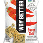 Way Better Snacks Sprouted Gluten Free Tortilla Chips, So Sweet Chili, 1 oz (Pack of 12)