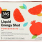 365 By Whole Foods Market, Energy Shot, Pomegranate, 2 Fl Oz, 6 Count