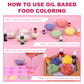 Oil Based Food Coloring - 10 Colors Upgraded Food Coloring For Chocolate, Ercorart Edible Oil Food Dye For Candy Melts, Cake Dec