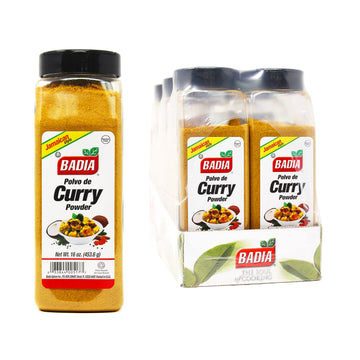 Badia Curry Powder, 16 Ounce (Pack of 6)