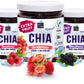 World of Chia Variety Pack Extra Fruit Spread - Strawberry, Raspberry & Blackberry Chia Jam, All-Natural Super Food Fruit Preser