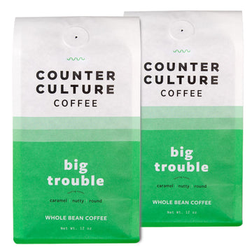 Counter Culture Whole Bean Coffee Big Trouble 12 Oz (Pack Of 2)
