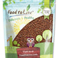 Food to Live Red Rice, 6 Pounds - Whole Rice, Nutty Flavor, Soft Texture, Non-Sticky, Vegan. Good Source of Protein and Antioxid