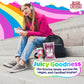 Sweet Roots Huckleberry Licorice Twists - 1 Bag (16 oz) - Jumbo Size Licorice Sticks | Made with Real Fruit Juice Concentrate |