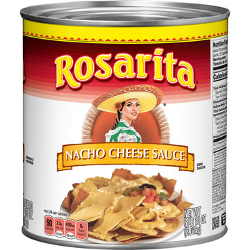 Rosarita Nacho Cheese Sauce, 106 Oz, Pack of 6, 6.62 Pounds