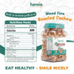 Hansia Wood Fire Roasted Cashew Snack, Oil-free, Whole Roasted, 1 Pound Pack