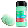 Bakerpan Sugar Sprinkles for Baking - 7 Ounce Mint Green Decorating Sugar Crystals for Cookies, Cake Pops, Ice Cream (Made in US