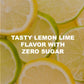 SINGLES TO GO! Sunkist Soda Lemon Lime Drink Mix, 0.53 OZ, 6 CT, Pack of 12