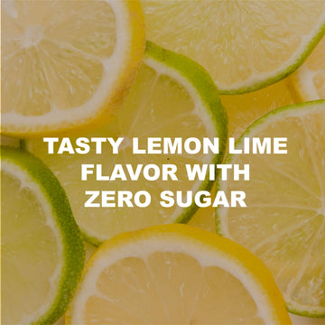 SINGLES TO GO! Sunkist Soda Lemon Lime Drink Mix, 0.53 OZ, 6 CT, Pack of 12