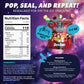 Cosmic Freeze Freeze Dried Candy Rock Starz, Gluten-Free, 2.4 Oz, Assorted Pack