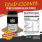 Lane'S 16 Mesh Ground Pepper Seasoning, All-Natural Coarse Black Pepper Ground Spice, No Preservatives Coarse Ground Black Peppe