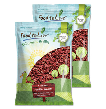 Food to Live - California Livermore Red Walnuts, 12 Pounds Raw, No Shell, Kosher, Unsalted, Natural, Sirtfood, Bulk