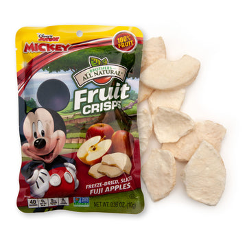 Brothers All Natural Disney Freeze Dried Fruit Crisps, Fuji Apple, 0.35 Oz (Pack of 12), Made with 100% Fruit, Gluten Free, Soy 